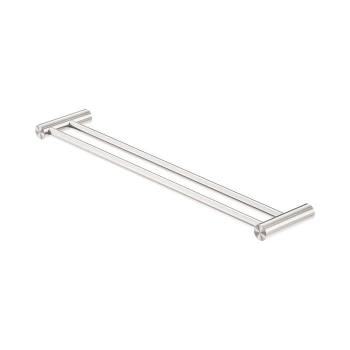 Zen SS316L Double Towel Rail 600mm (Brushed Nickel)