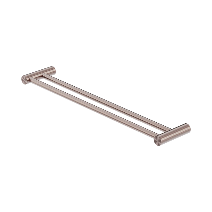 Zen SS316L Double Towel Rail 600mm (Brushed Bronze)