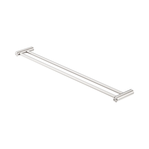 Zen SS316L Double Towel Rail 800mm (Brushed Nickel)