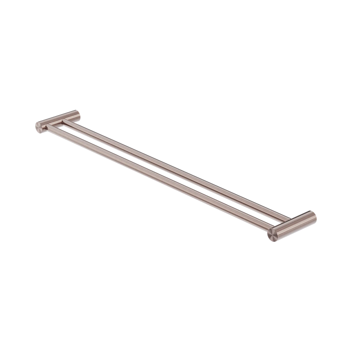 Zen SS316L Double Towel Rail 800mm (Brushed Bronze)