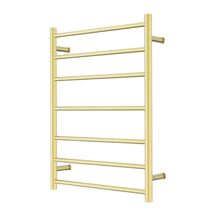 Mecca 240V 7 Bar Heated Towel Ladder (Brushed Gold)