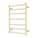 Mecca 240V 7 Bar Heated Towel Ladder (Brushed Gold)
