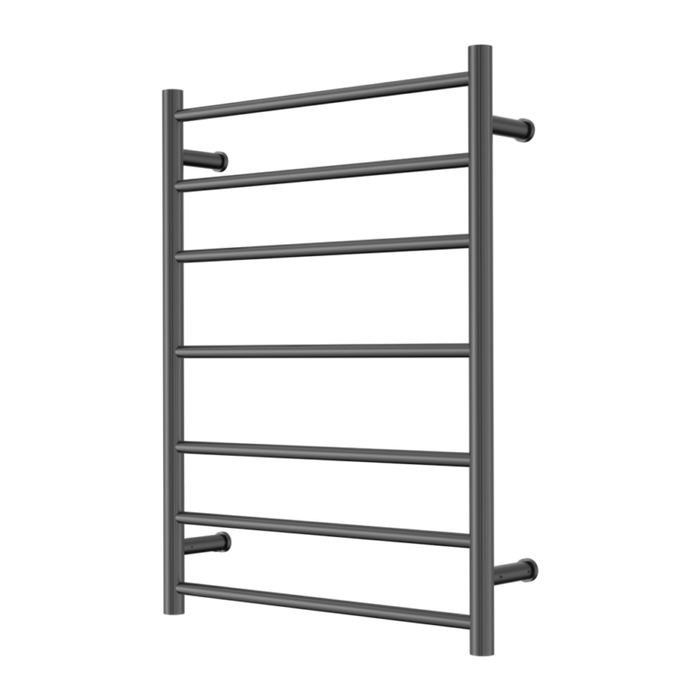 Mecca 240V 7 Bar Heated Towel Ladder (Gun Metal)
