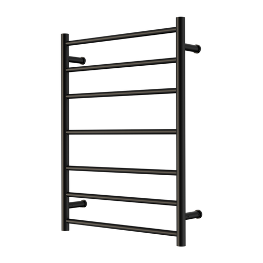 Mecca 240V 7 Bar Heated Towel Ladder (Matte Black)