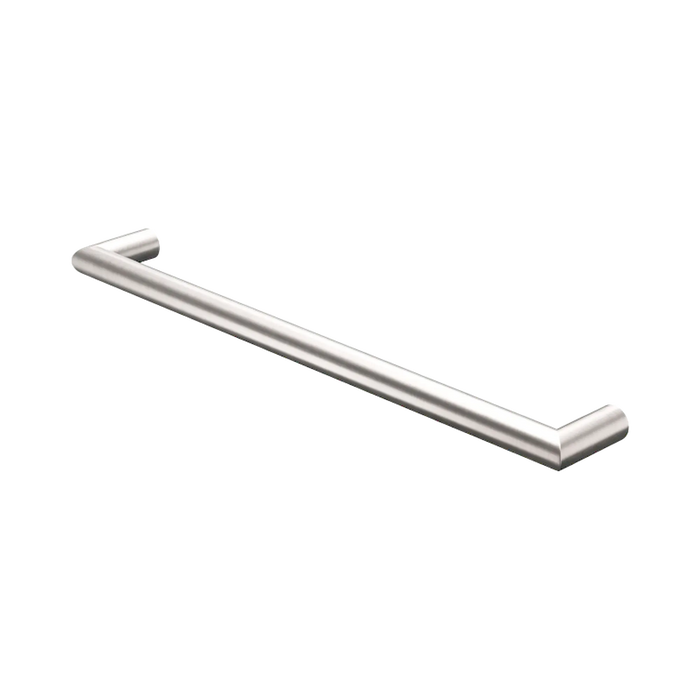 Mecca 240V Single Heated Towel (Brushed Nickel)