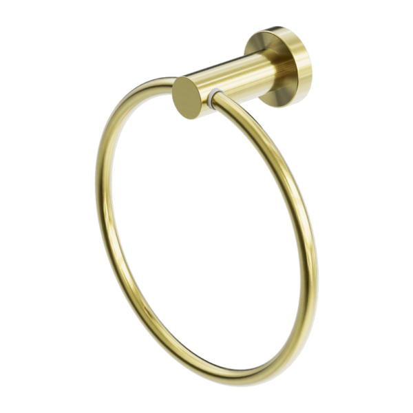 Mecca Hand Towel Ring (Brushed Gold)