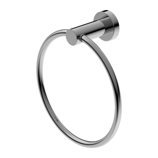 Mecca Hand Towel Ring (Chrome)
