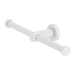 Mecca Double Toilet Roll Holder (Matte White)