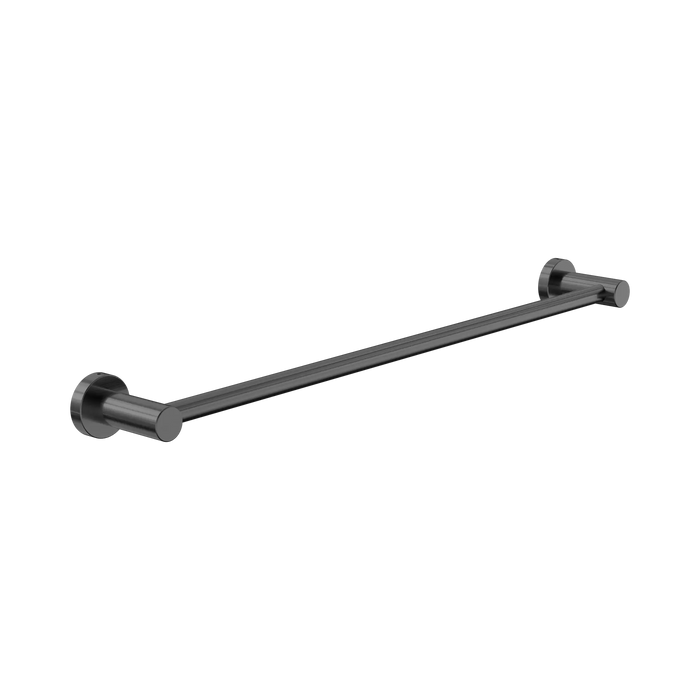 Dolce II Single Towel Rail 600mm (Gun Metal)