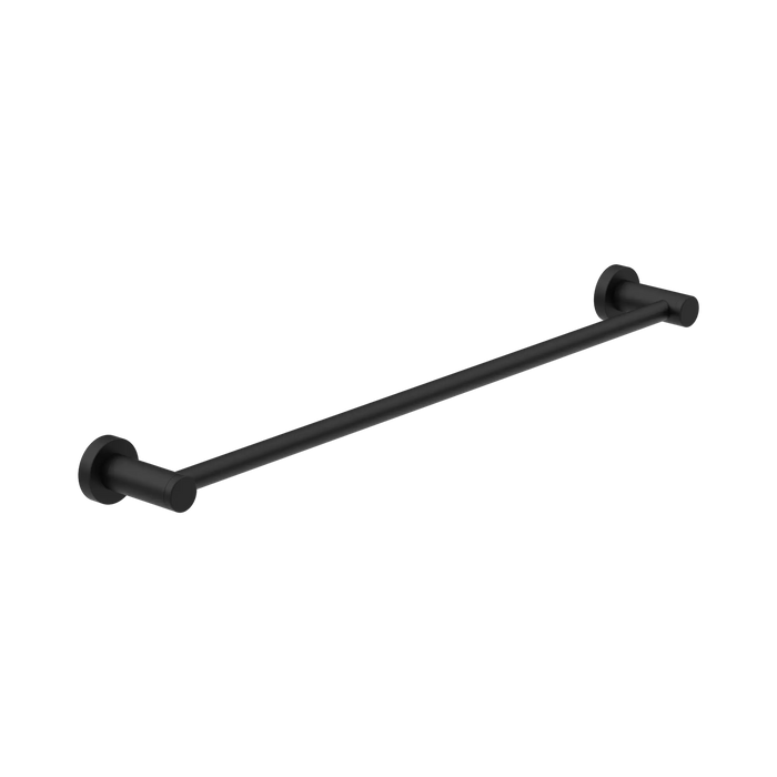 Dolce II Single Towel Rail 600mm (Matte Black)