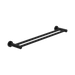 Dolce II Double Towel Rail 800mm (Matte Black)