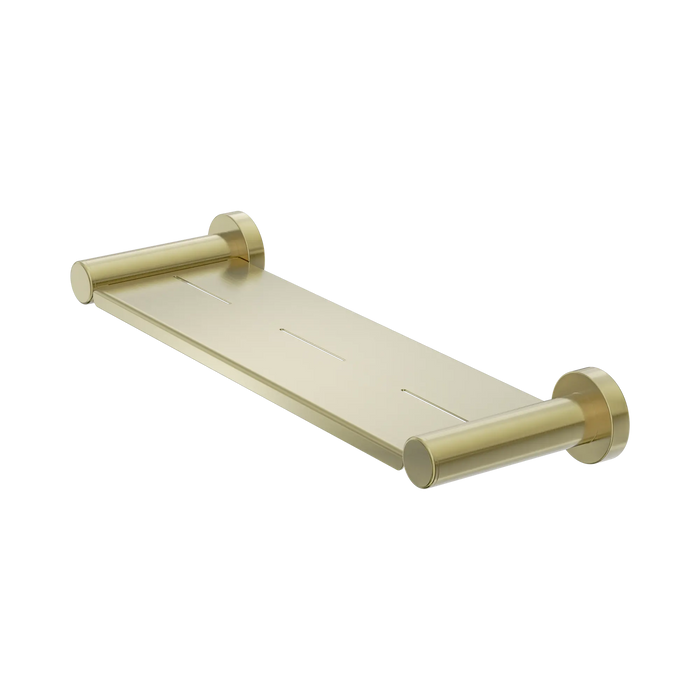 Dolce II Metal Shower Shelf (Brushed Gold)