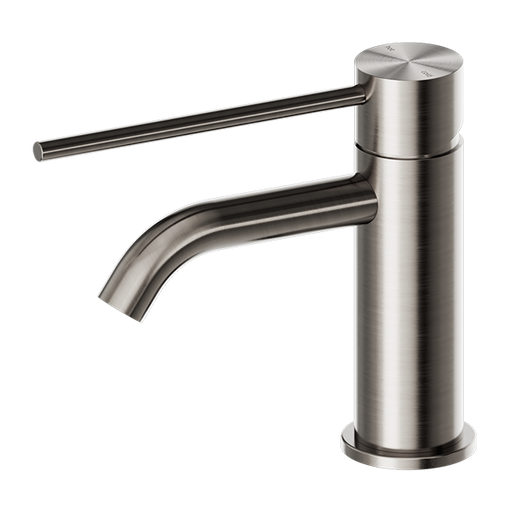 Mecca Basin Mixer (Brushed Nickel) with extended Care lever