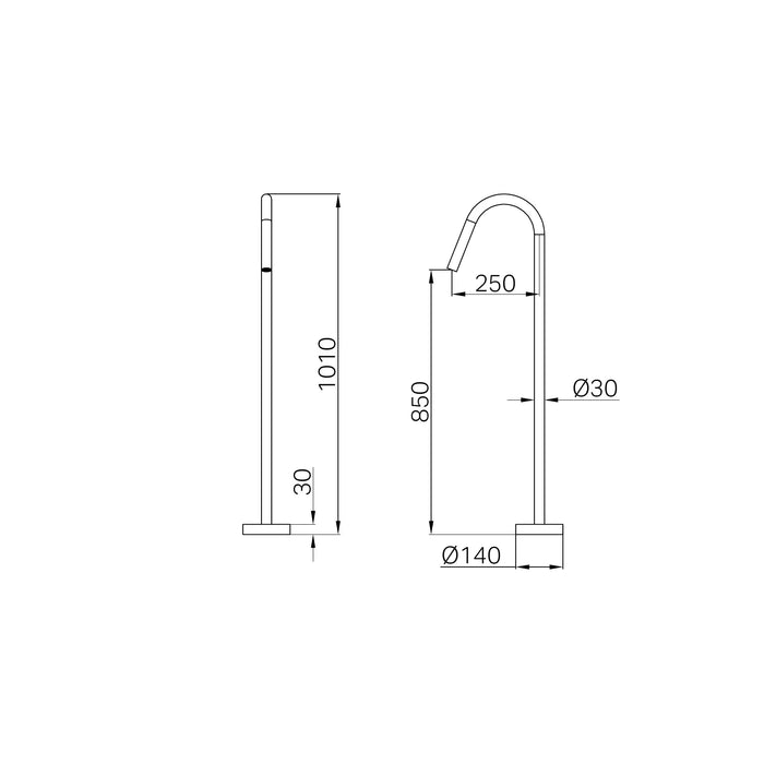 Specification Line Drawing