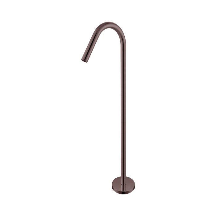 Mecca Floorstanding Bath Spout (Brushed Bronze)