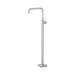 Mecca Round Freestanding Bath Mixer (Brushed Nickel)