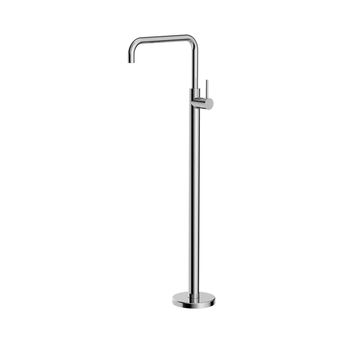 Mecca Round Freestanding Bath Mixer (Chrome)