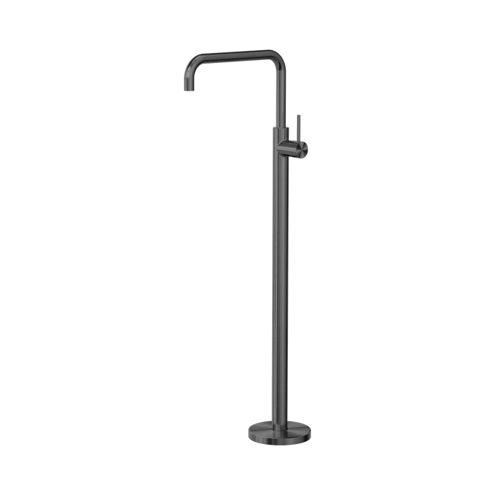 Mecca Round Freestanding Bath Mixer (Gun Metal)