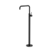 Mecca Round Freestanding Bath Mixer (Matte Black)