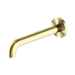 Mecca Basin/Bath Spout 185mm (Brushed Gold)