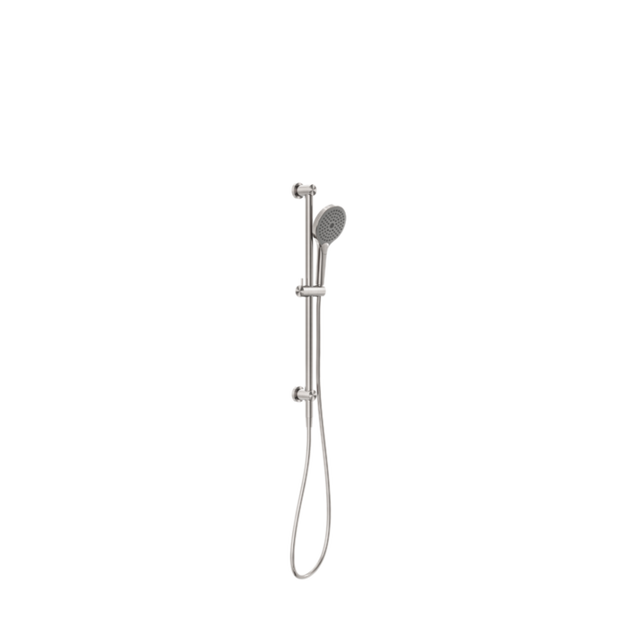 Mecca Shower Rail With Air Shower II (Brushed Nickel)