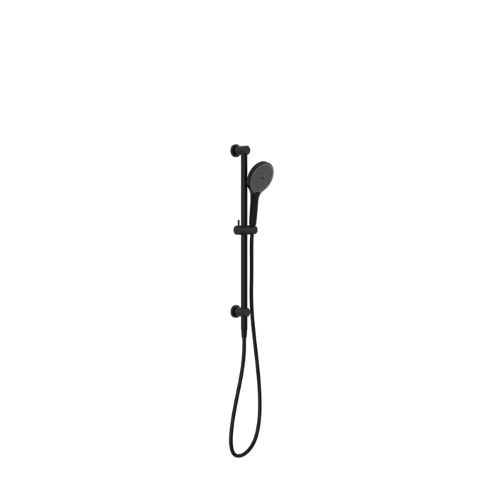 Mecca Shower Rail With Air Shower II (Matte Black)