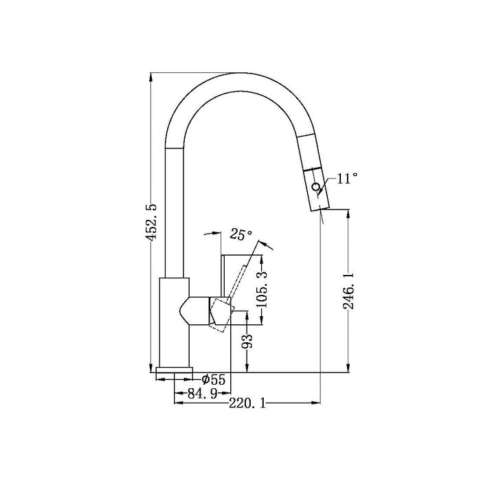 Technical speciation line drawing