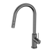 Mecca Pullout Sink Mixer in Gun Metal Grey