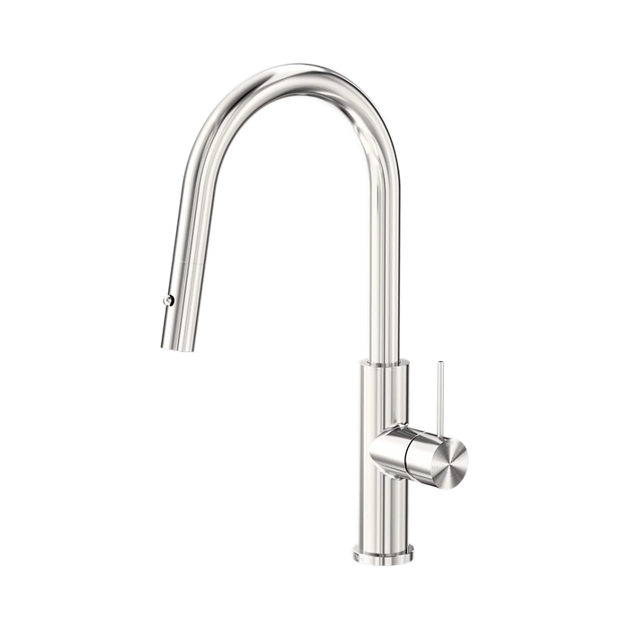 Mecca Pull Out Kitchen Mixer with Smart Sensor (Brushed Nickel)