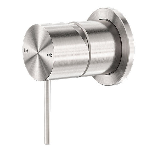 Mecca Shower Mixer 60mm Plate (Brushed Nickel)