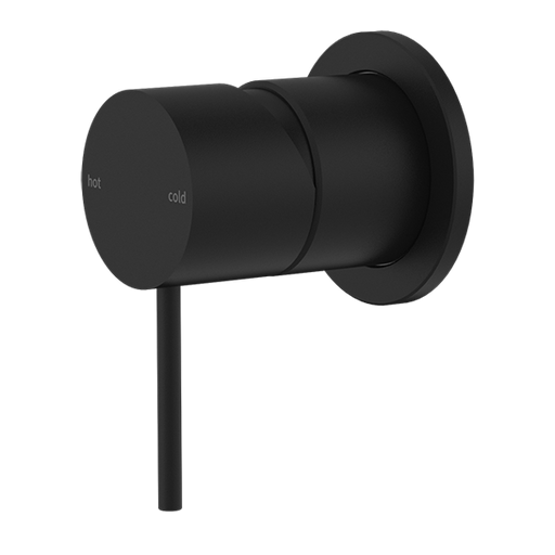 Mecca Shower Mixer 60mm Plate (Matte Black)