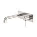 Mecca Wall Basin/Bath Mixer Set 160mm (Brushed Nickel)