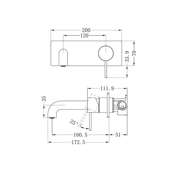 Specification Line Drawing