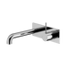 Mecca Wall Basin/Bath Mixer Set Handle Up 185mm (Chrome)