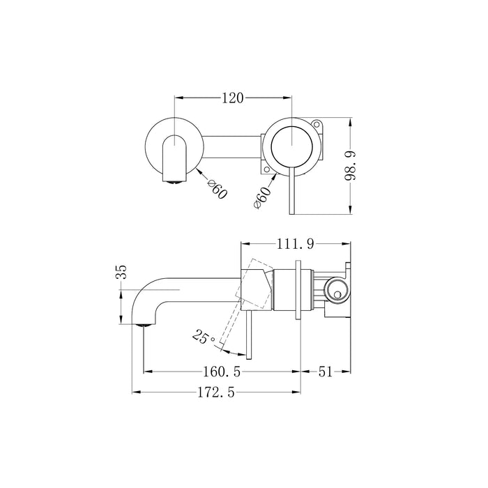 Specification Line Drawing