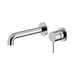 Mecca Wall Basin/Bath Mixer Set Separate Plates 260mm (Chrome)