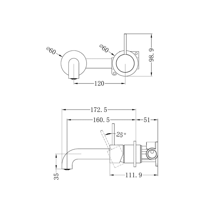 Specification Line Drawing