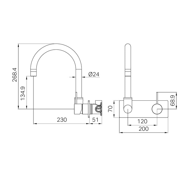 Specification Line Drawing