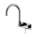 Mecca Wall Basin/Bath Mixer Set Swivel Gooseneck Spout (Chrome)