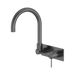 Mecca Wall Basin/Bath Mixer Set Swivel Gooseneck Spout (Gun Metal)