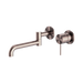 Mecca Swivel Wall Basin/Bath Mixer Set (Brushed Bronze)