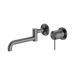 Mecca Swivel Wall Basin/Bath Mixer Set (Gun Metal)