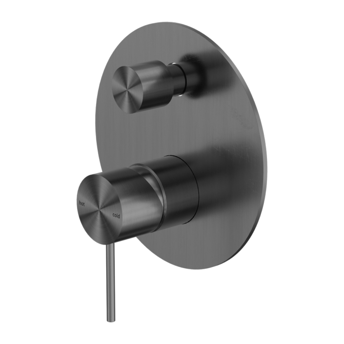 Mecca Shower Mixer with Divertor (Gun Metal)