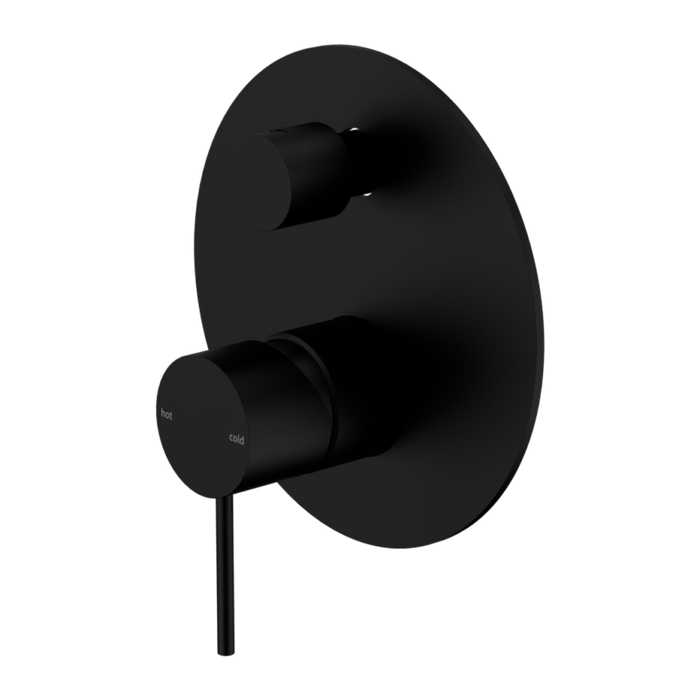 Mecca Shower Mixer with Divertor (Matte Black)