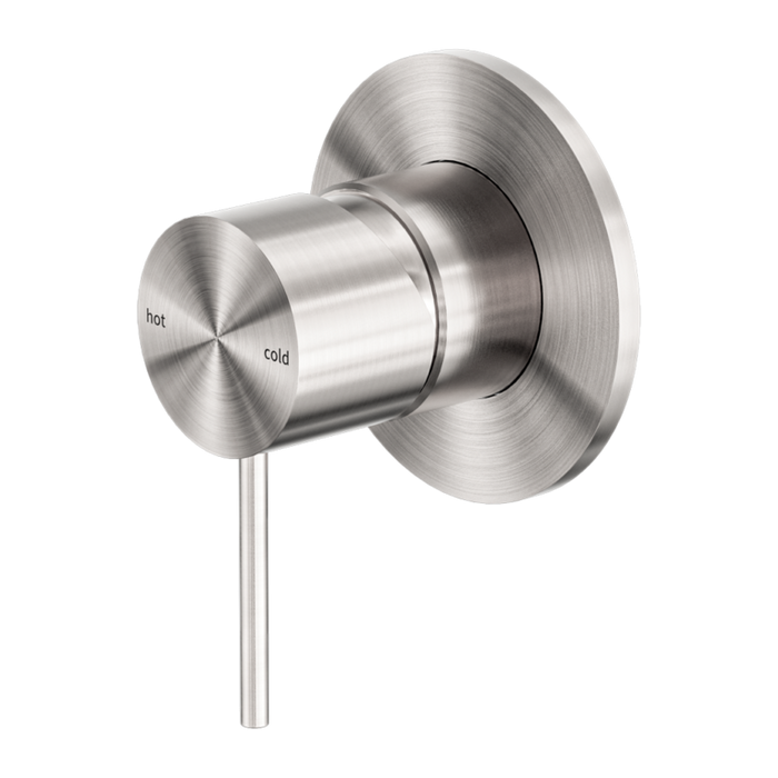 Mecca Shower Mixer 80mm Plate (Brushed Nickel)