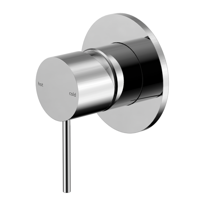 Mecca Shower Mixer 80mm Plate (Chrome)