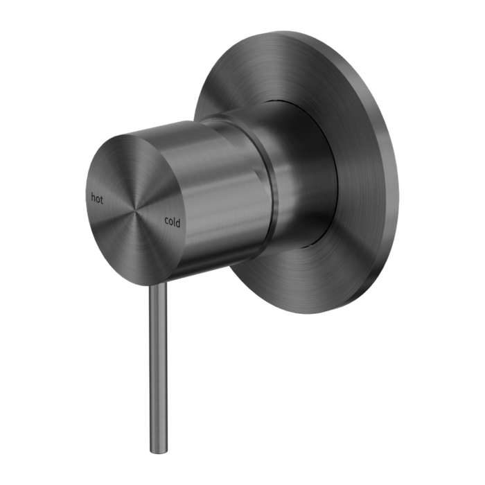 Mecca Shower Mixer 80mm Plate (Gun Metal)