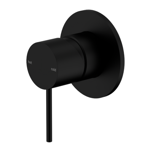 Mecca Shower Mixer 80mm Plate (Matte Black)