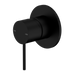 Mecca Shower Mixer 80mm Plate (Matte Black)