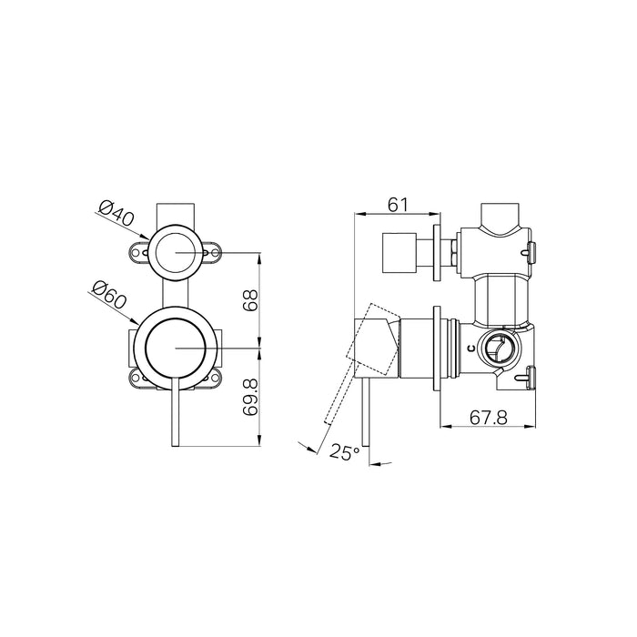 Specification Line Drawing